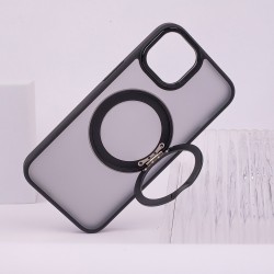 Θήκη Mag Ring Rotating Case  Apple iPhone 16 (6.1") Black