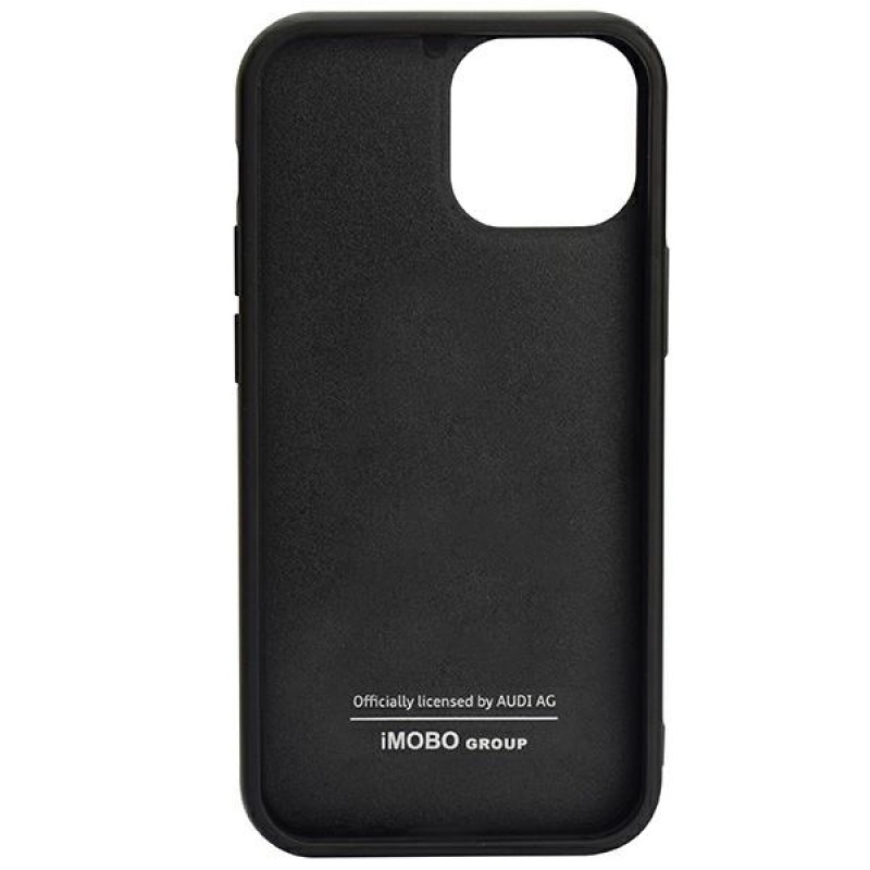 Θήκη Audi Carbon Fiber Stripe Apple iPhone 13 Pro Max (Original) AUS-TPUPCIP13PM-R8/D1-BK Black