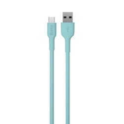 Καλώδιο Bioio USB to Micro USB 2.4A 1m Blue