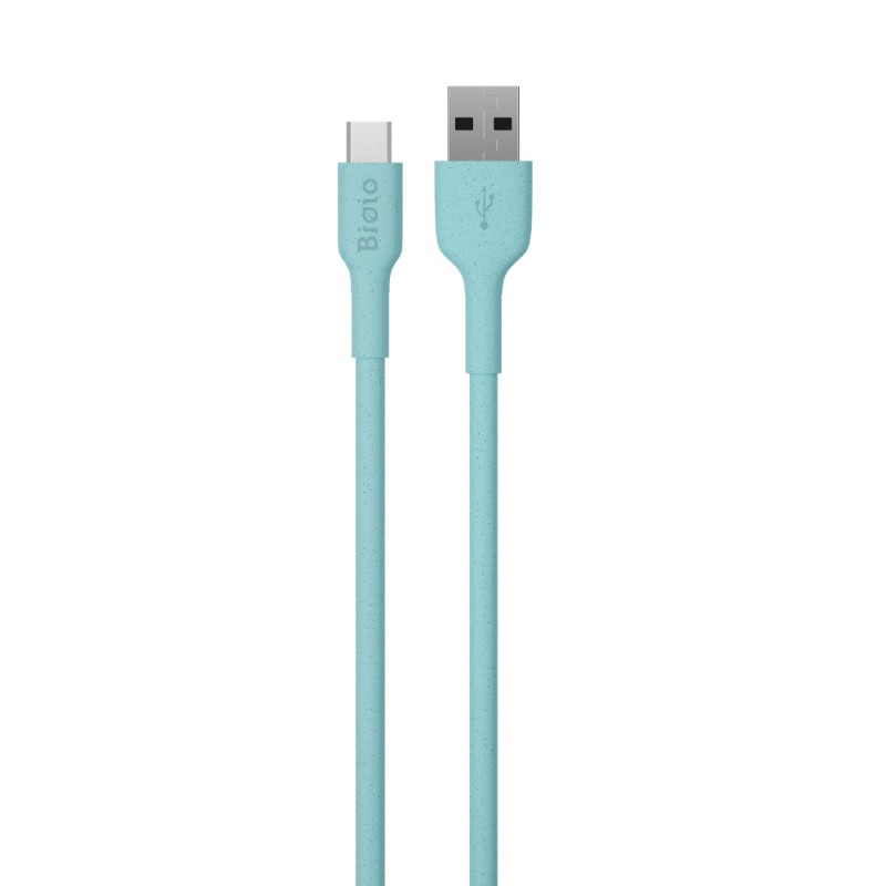 Καλώδιο Bioio USB to Micro USB 2.4A 1m Blue