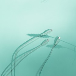 Καλώδιο Bioio USB to Micro USB 2.4A 1m Blue