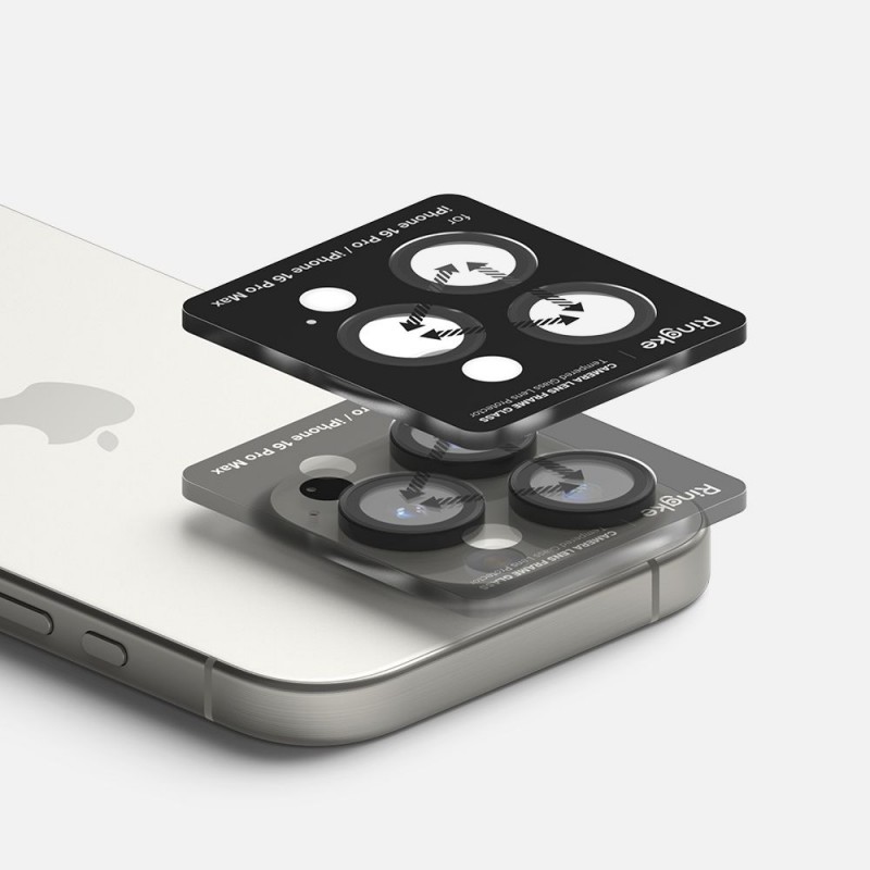 Προστατευτικό Κάμερας Ringke Camera Apple iPhone 16 Pro (6.3")/16 Pro Max (6.9") (2τμχ) Black Προστατευτικό Κάμερας Ringke Camera Apple iPhone 16 Pro (6.3")/16 Pro Max (6.9") (2τμχ) Black