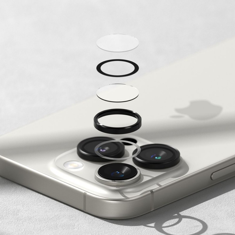 Προστατευτικό Κάμερας Ringke Camera Apple iPhone 16 Pro (6.3")/16 Pro Max (6.9") (2τμχ) Black Προστατευτικό Κάμερας Ringke Camera Apple iPhone 16 Pro (6.3")/16 Pro Max (6.9") (2τμχ) Black