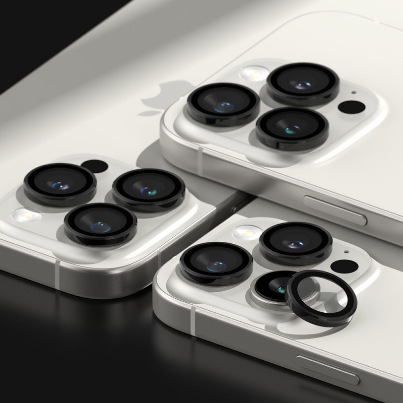 Προστατευτικό Κάμερας Ringke Camera Apple iPhone 16 Pro (6.3")/16 Pro Max (6.9") (2τμχ) Black Προστατευτικό Κάμερας Ringke Camera Apple iPhone 16 Pro (6.3")/16 Pro Max (6.9") (2τμχ) Black
