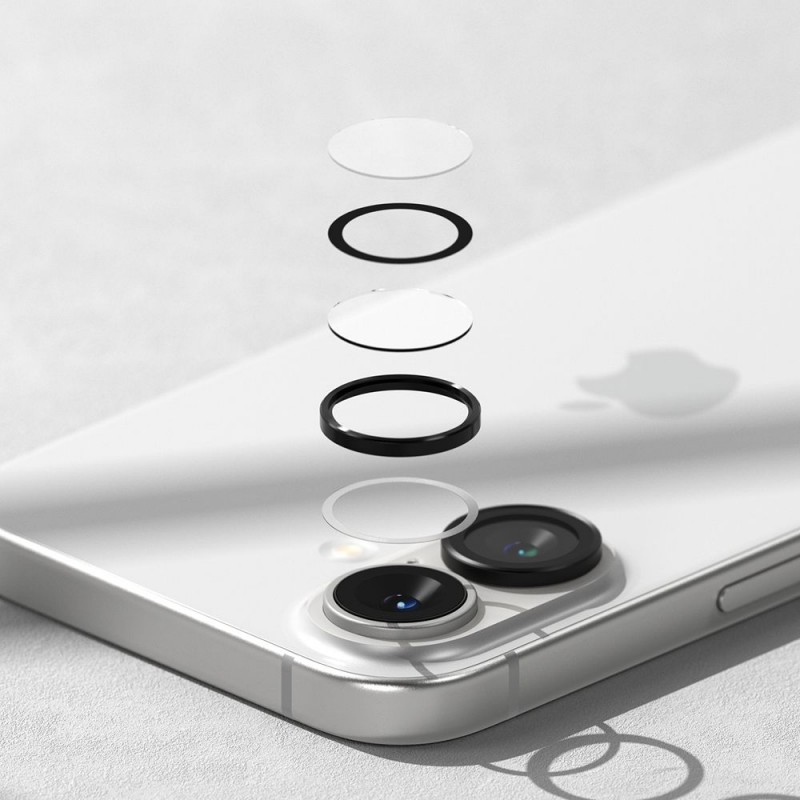 Προστατευτικό Κάμερας Ringke Camera Apple iPhone 16 (6.1")/16 Plus (6.9") (2τμχ) Black Προστατευτικό Κάμερας Ringke Camera Apple iPhone 16 (6.1")/16 Plus (6.9") (2τμχ) Black