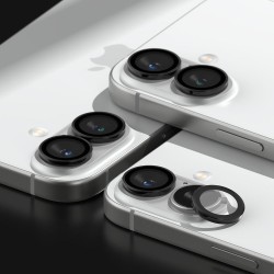Προστατευτικό Κάμερας Ringke Camera Apple iPhone 16 (6.1")/16 Plus (6.9") (2τμχ) Black Προστατευτικό Κάμερας Ringke Camera Apple iPhone 16 (6.1")/16 Plus (6.9") (2τμχ) Black