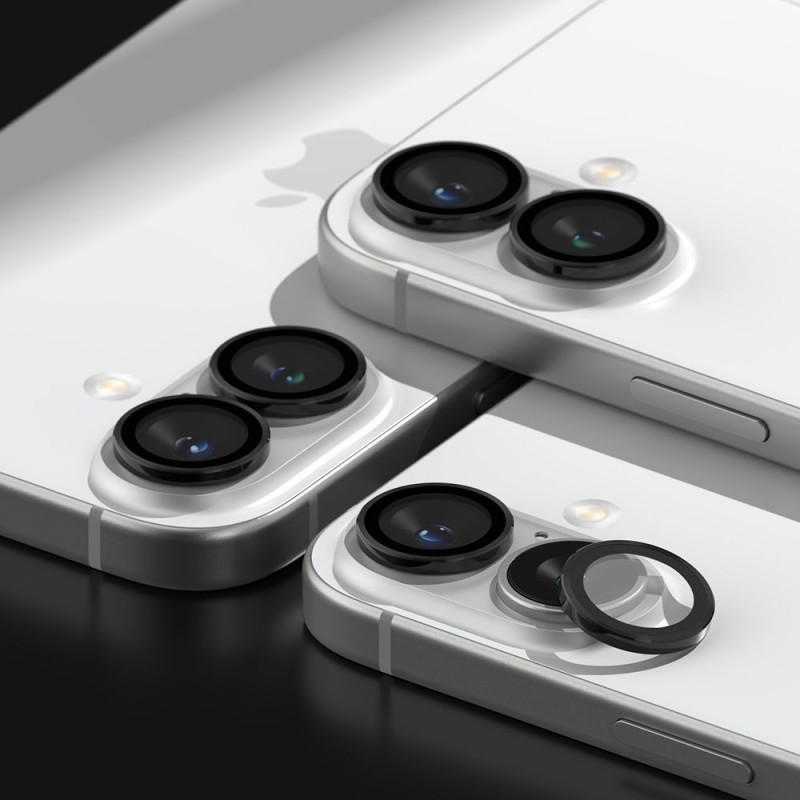 Προστατευτικό Κάμερας Ringke Camera Apple iPhone 16 (6.1")/16 Plus (6.9") (2τμχ) Black Προστατευτικό Κάμερας Ringke Camera Apple iPhone 16 (6.1")/16 Plus (6.9") (2τμχ) Black