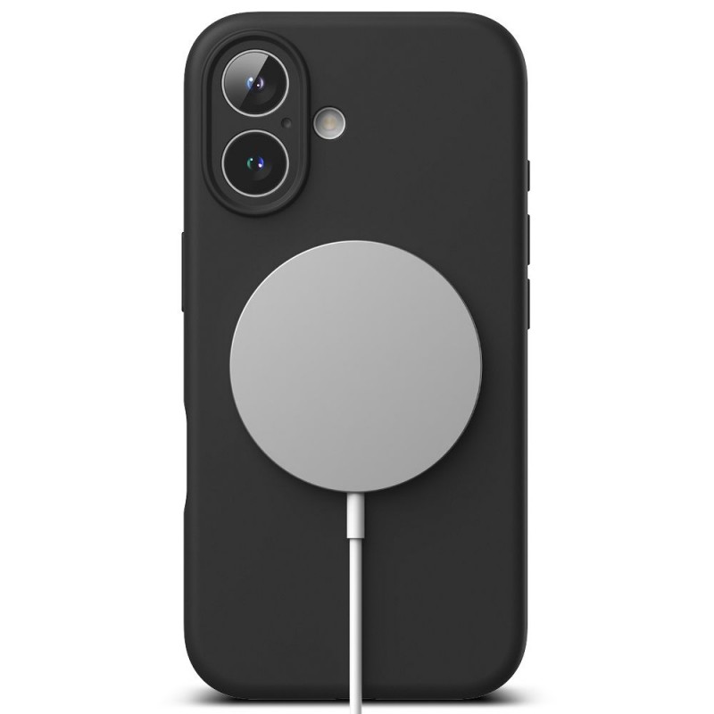 Θήκη Ringke Silicone Magnetic MagSafe Apple iPhone 16 (6.1") Black