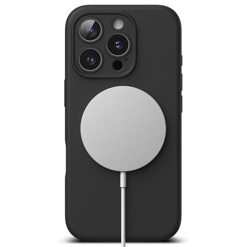 Θήκη Ringke Silicone Magnetic MagSafe Apple iPhone 16 Pro Max (6.9") Black