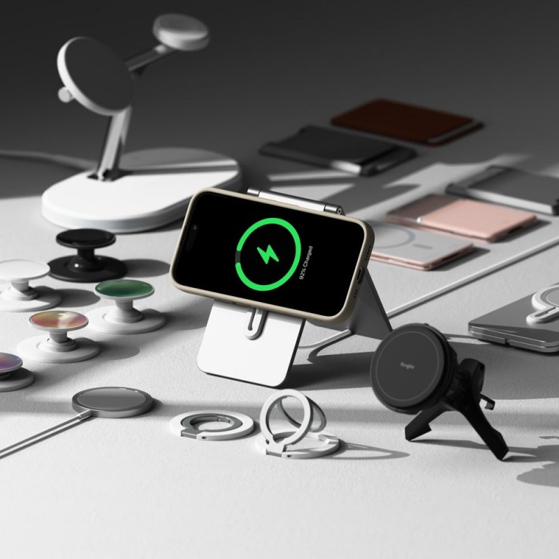 Θήκη Ringke Silicone Magnetic MagSafe Apple iPhone 16 (6.1") Stone