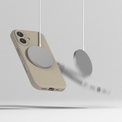 Θήκη Ringke Silicone Magnetic MagSafe Apple iPhone 16 (6.1") Stone