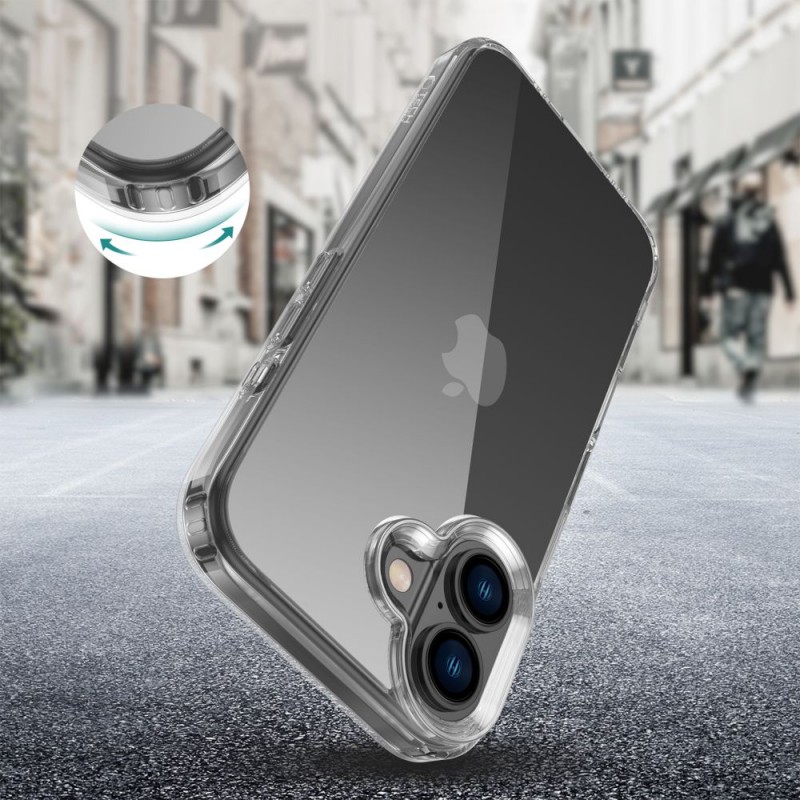 Θήκη Tech-Protect Flexair Hybrid Apple iPhone 16 (6.1") Clear