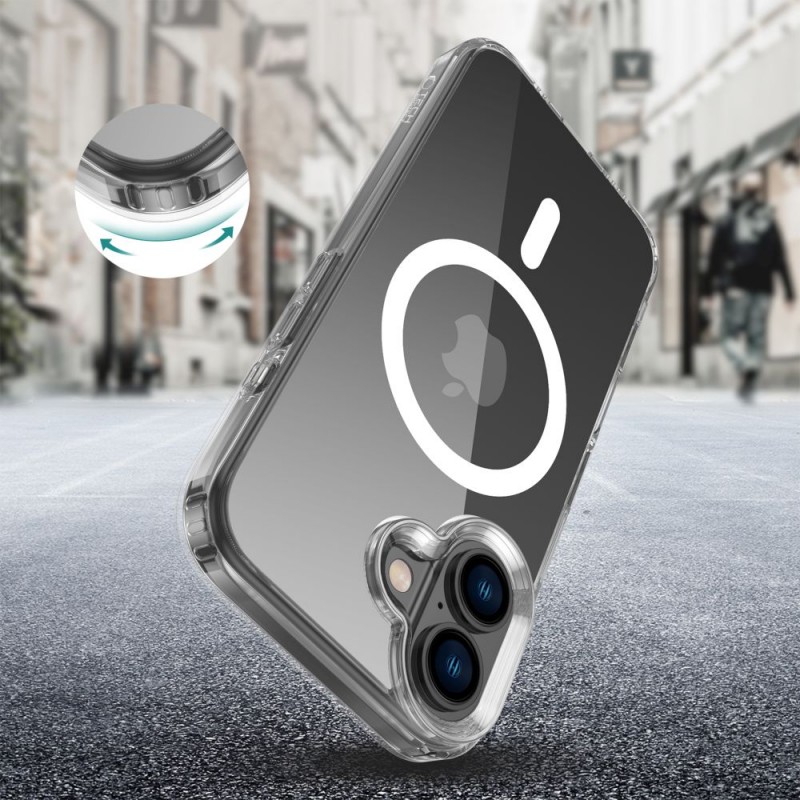 Θήκη Tech-Protect Flexair Hybrid MagSafe Apple iPhone 16 (6.1") Clear