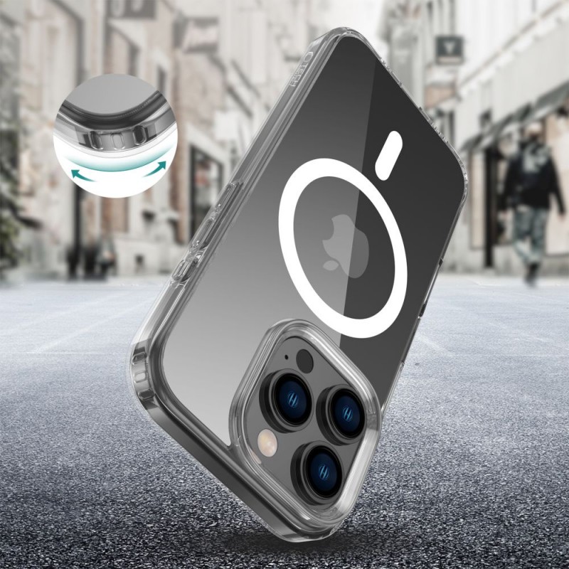 Θήκη Tech-Protect Flexair Hybrid MagSafe Apple iPhone 16 Pro (6.3") Clear
