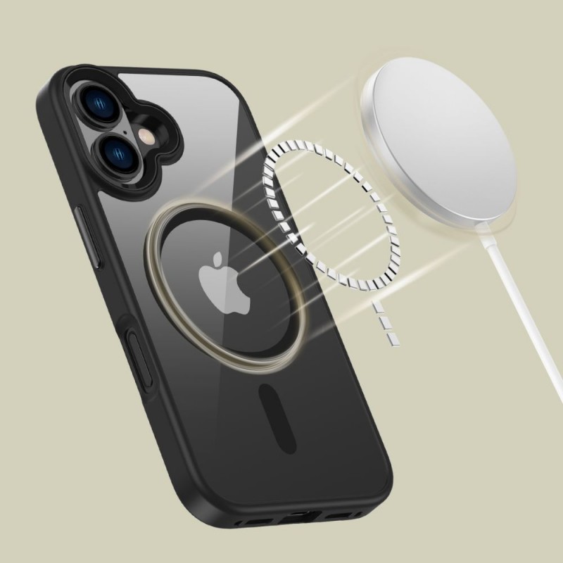 Θήκη Tech-Protect MagMat MagSafe Apple iPhone 16 (6.1") Black/Clear