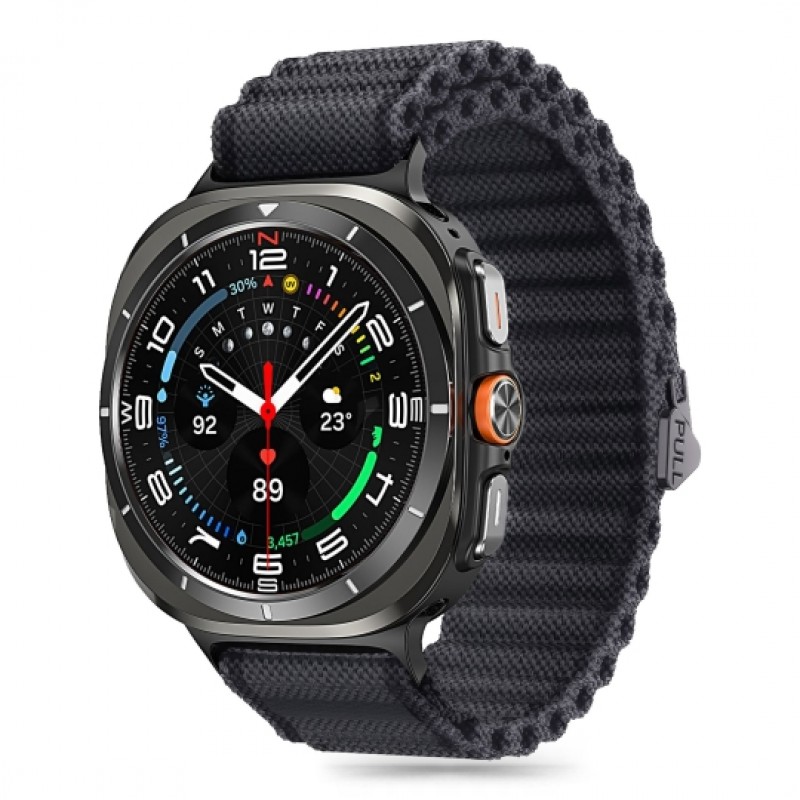Ανταλλακτικό λουράκι Weave Pro QuickFit Samsung Galaxy Watch Ultra (47mm) Black