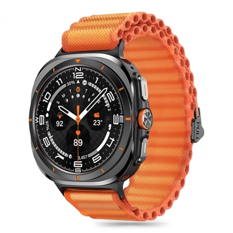 Ανταλλακτικό λουράκι Weave Pro QuickFit Samsung Galaxy Watch Ultra (47mm) Orange