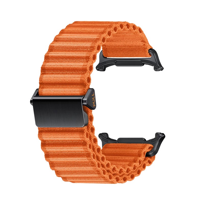 Ανταλλακτικό λουράκι Weave Pro QuickFit Samsung Galaxy Watch Ultra (47mm) Orange