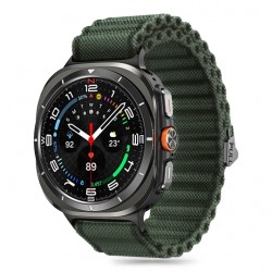 Ανταλλακτικό λουράκι Weave Pro QuickFit Samsung Galaxy Watch Ultra (47mm) Army Green