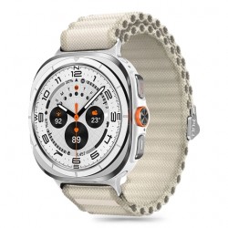 Ανταλλακτικό λουράκι Weave Pro QuickFit Samsung Galaxy Watch Ultra (47mm) White