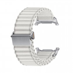 Ανταλλακτικό λουράκι Weave Pro QuickFit Samsung Galaxy Watch Ultra (47mm) White