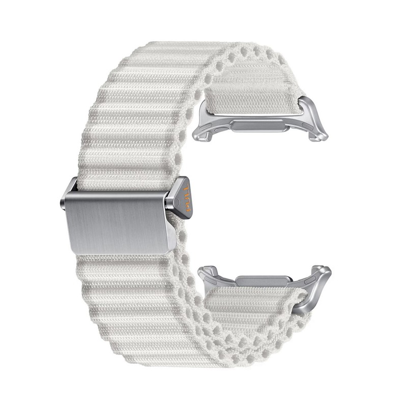 Ανταλλακτικό λουράκι Weave Pro QuickFit Samsung Galaxy Watch Ultra (47mm) White
