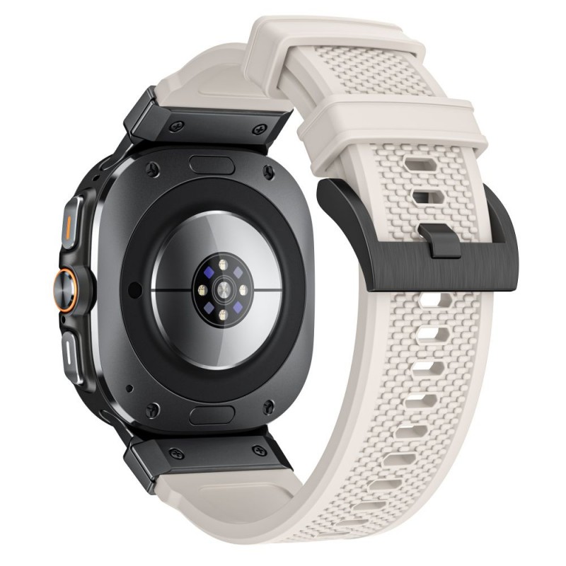 Ανταλλακτικό λουράκι Delta Pro Samsung Galaxy Watch Ultra (47mm) Silicone White