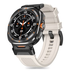 Ανταλλακτικό λουράκι Delta Pro Samsung Galaxy Watch Ultra (47mm) Silicone White