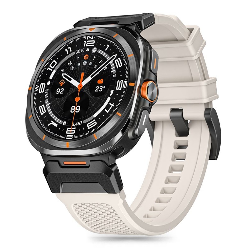 Ανταλλακτικό λουράκι Delta Pro Samsung Galaxy Watch Ultra (47mm) Silicone White