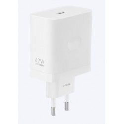 Φορτιστής Ταξιδιού Realme SuperVooc Fast charger Max 67W White (Original) 