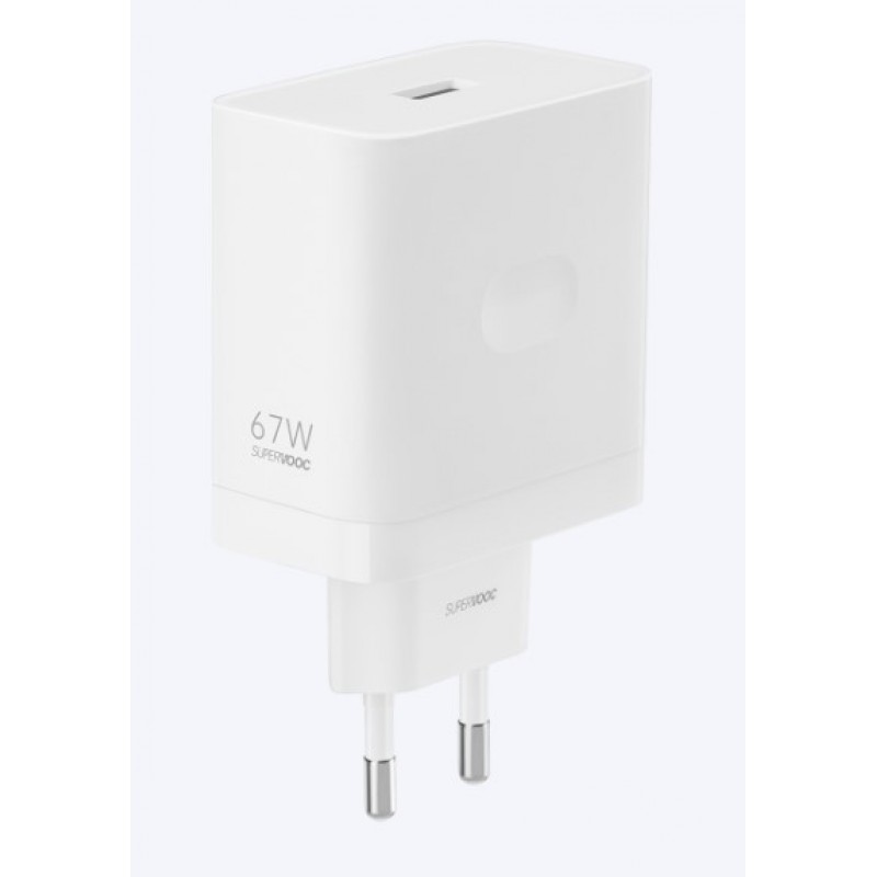 Φορτιστής Ταξιδιού Realme SuperVooc Fast charger Max 67W White (Original) 