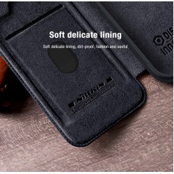 Θήκη Nillkin Qin Book PRO Case Apple iPhone 15 Pro (6.1") Black