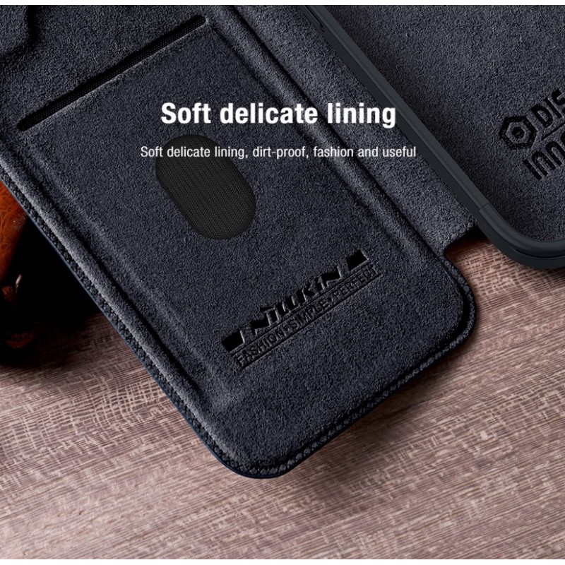 Θήκη Nillkin Qin Book PRO Case Apple iPhone 15 Pro (6.1") Black