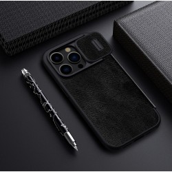 Θήκη Nillkin Qin Book PRO Case Apple iPhone 15 Pro (6.1") Black