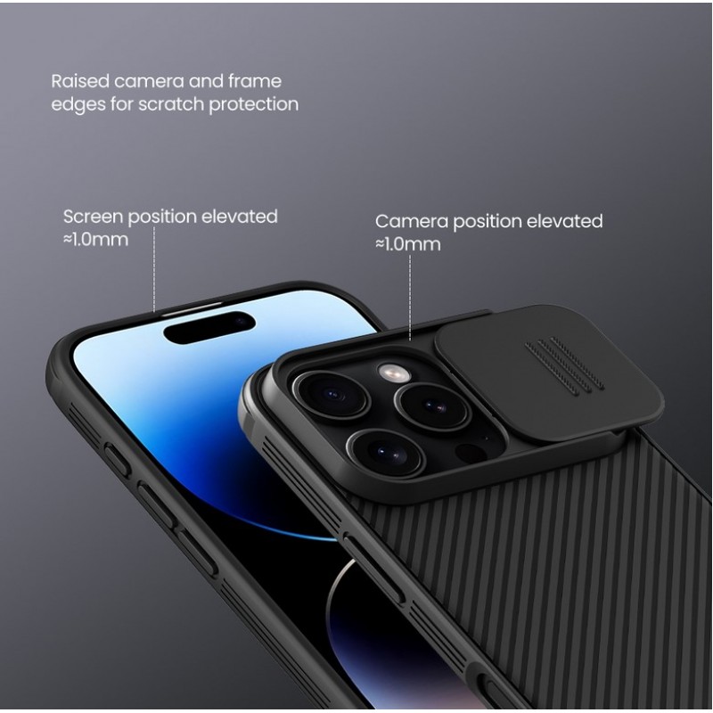 Θήκη NILLKIN Camshield Pro Apple iPhone 16 Pro (6.3") Black