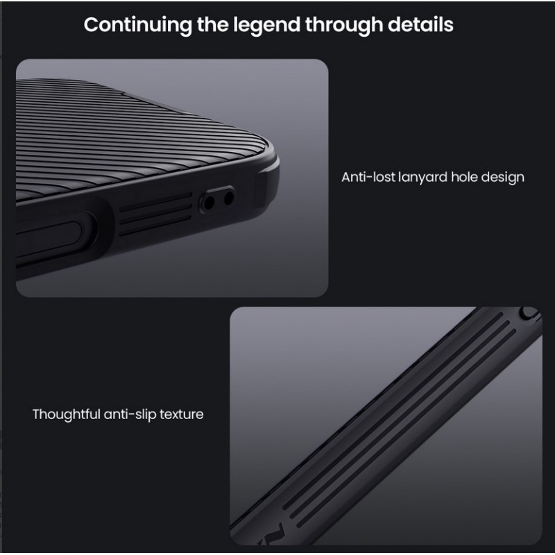 Θήκη NILLKIN Camshield Pro Apple iPhone 16 Pro (6.3") Black