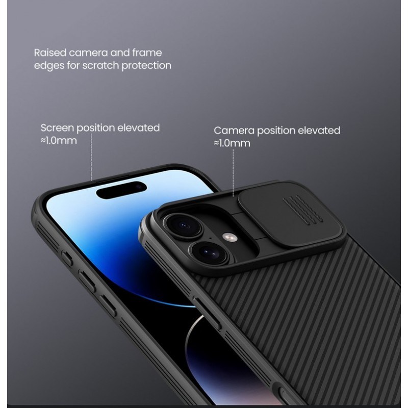 Θήκη NILLKIN Camshield Pro Apple iPhone 16 (6.1") Black