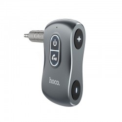 Bluetooth Αυτοκινήτου Hoco E73 Pro Journey AUX Bluetooth Audio Receiver Transmitter Black