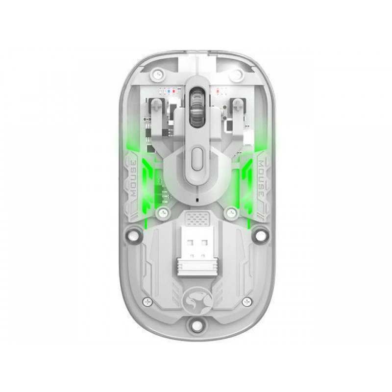 Ασύρματο Ποντίκι Marvo M808W Wireless Mouse Clear Ασύρματο Ποντίκι Marvo M808W Wireless Mouse Clear