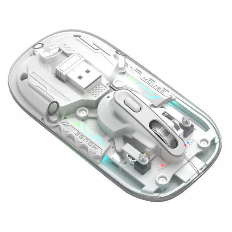 Ασύρματο Ποντίκι Marvo M808W Wireless Mouse Clear Ασύρματο Ποντίκι Marvo M808W Wireless Mouse Clear