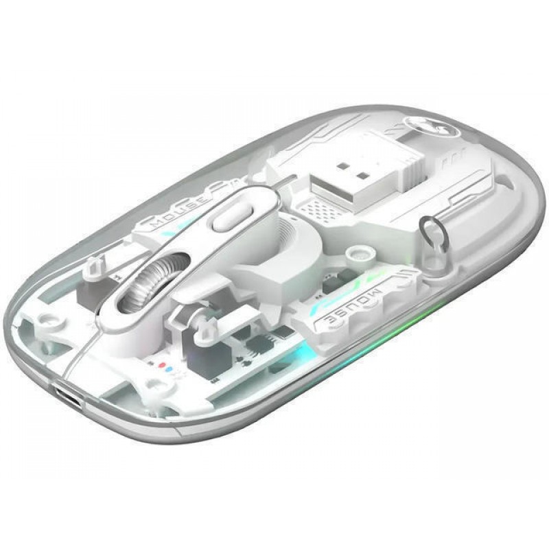 Ασύρματο Ποντίκι Marvo M808W Wireless Mouse Clear Ασύρματο Ποντίκι Marvo M808W Wireless Mouse Clear
