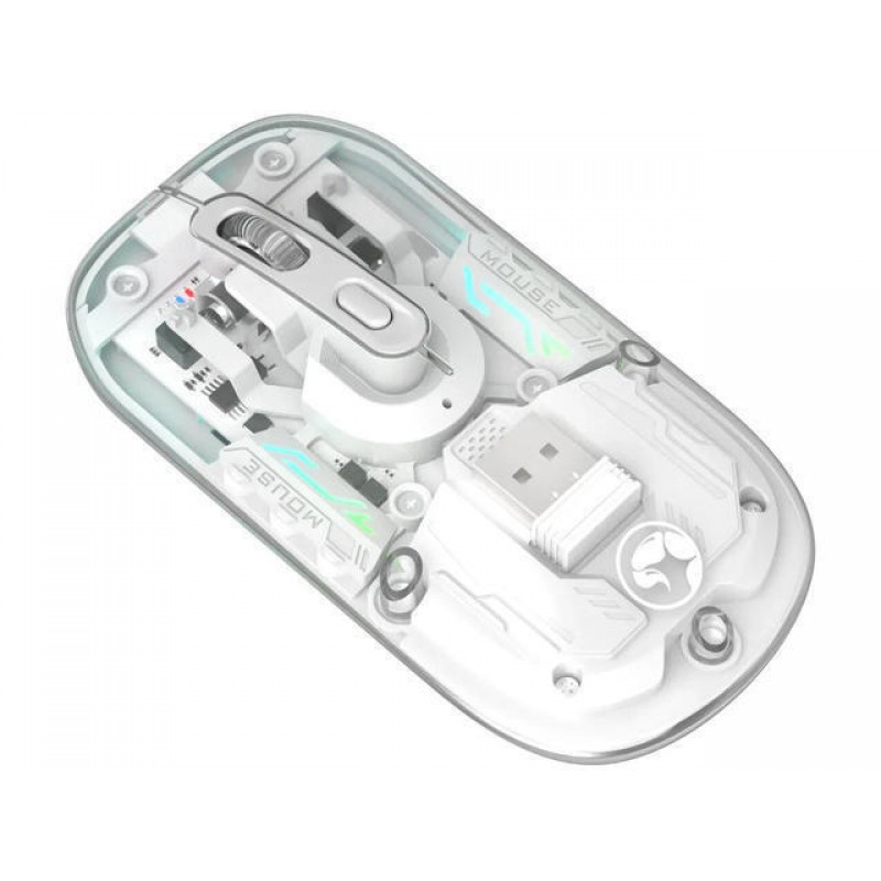Ασύρματο Ποντίκι Marvo M808W Wireless Mouse Clear Ασύρματο Ποντίκι Marvo M808W Wireless Mouse Clear