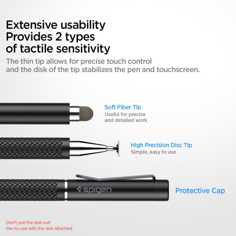 Γραφίδα Spigen Universal Stylus Pen Black