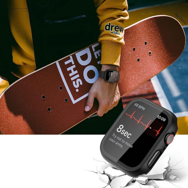 Θήκη PC Full Screen Cover Apple Watch 10 (46mm) Clear
