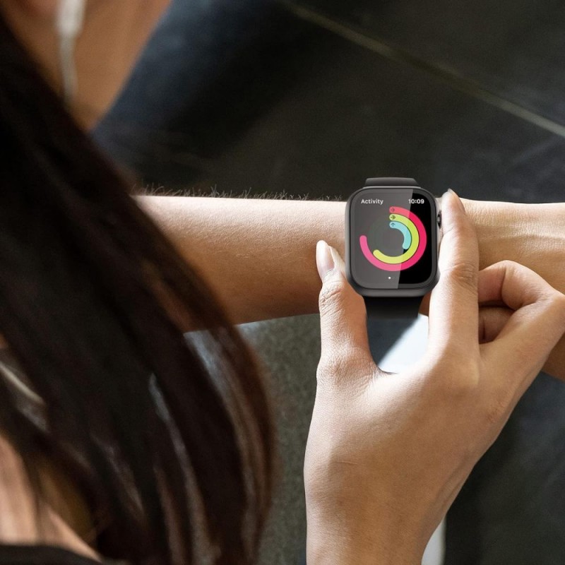 Θήκη PC Full Screen Cover Apple Watch 10 (46mm) Clear