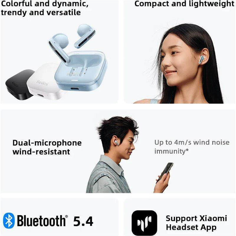 Ακουστικά Bluetooth Xiaomi Redmi Buds 6 Active Bluetooth Handsfree Blue
