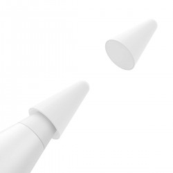 Μύτες Γραφίδας Baseus Smooth Writing Series Stylus Pen Tip Silicone Cover White (12τμχ)