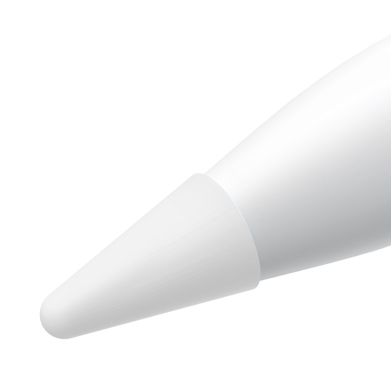 Μύτες Γραφίδας Baseus Smooth Writing Series Stylus Pen Tip Silicone Cover White (12τμχ)