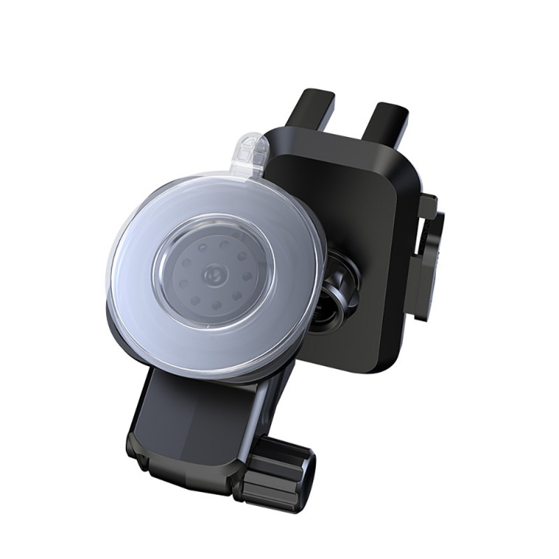 Βάση Αυτοκινήτου BWOO Dashboard car holder BO-ZJ125 ABS & Silicon & Aluminum Black Βάση Αυτοκινήτου BWOO Dashboard car holder BO-ZJ125 ABS & Silicon & Aluminum Black
