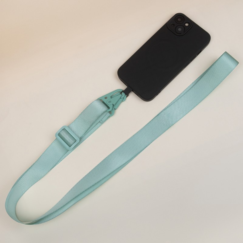  Λουράκι Λαιμού στήριξης Θήκης Smartphone Universal Neck Strap Lanyard Adjustable Long Light Green